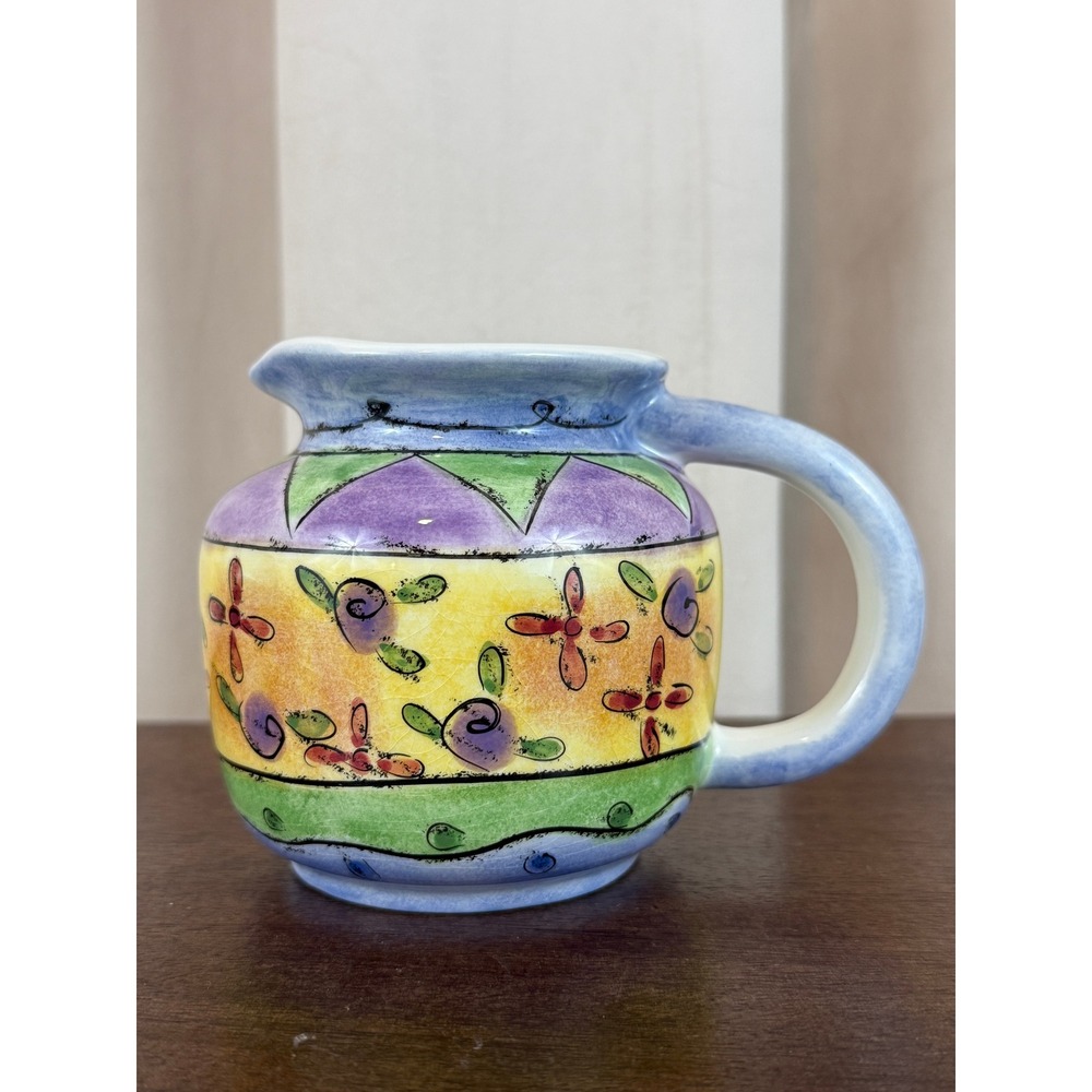 VTG Sango 'The Sweet Shoppe" Round Creamer‎ by Sue Zipkin 4" Tall